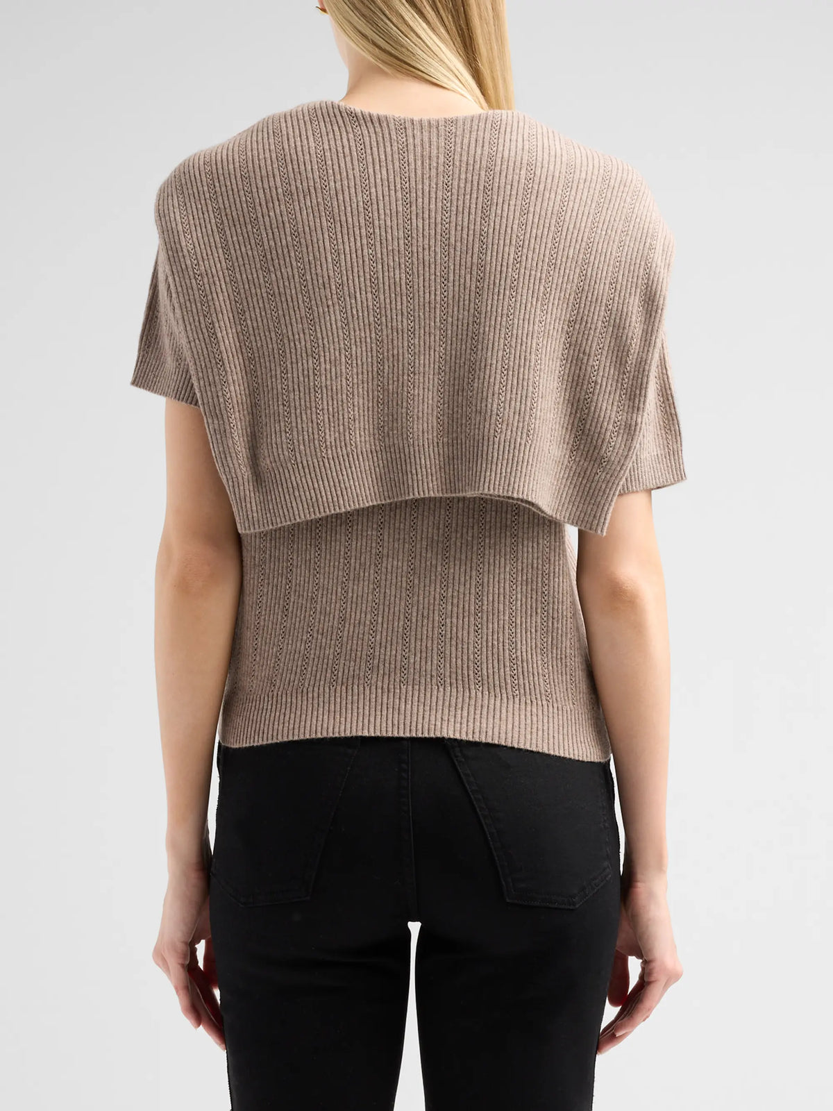 Jean Sweater Top - Sleet