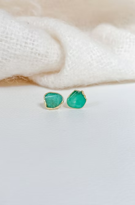 Irregular Green Studs