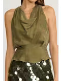 Lex Halter Wrap Top