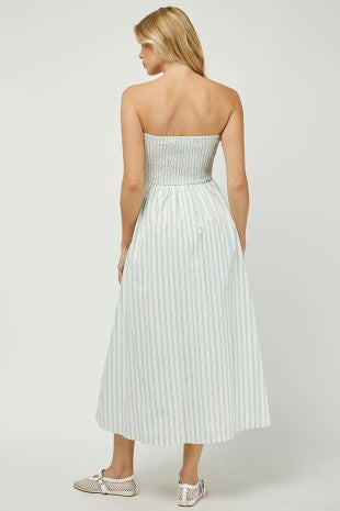 Evergreen Stroll Midi Dress