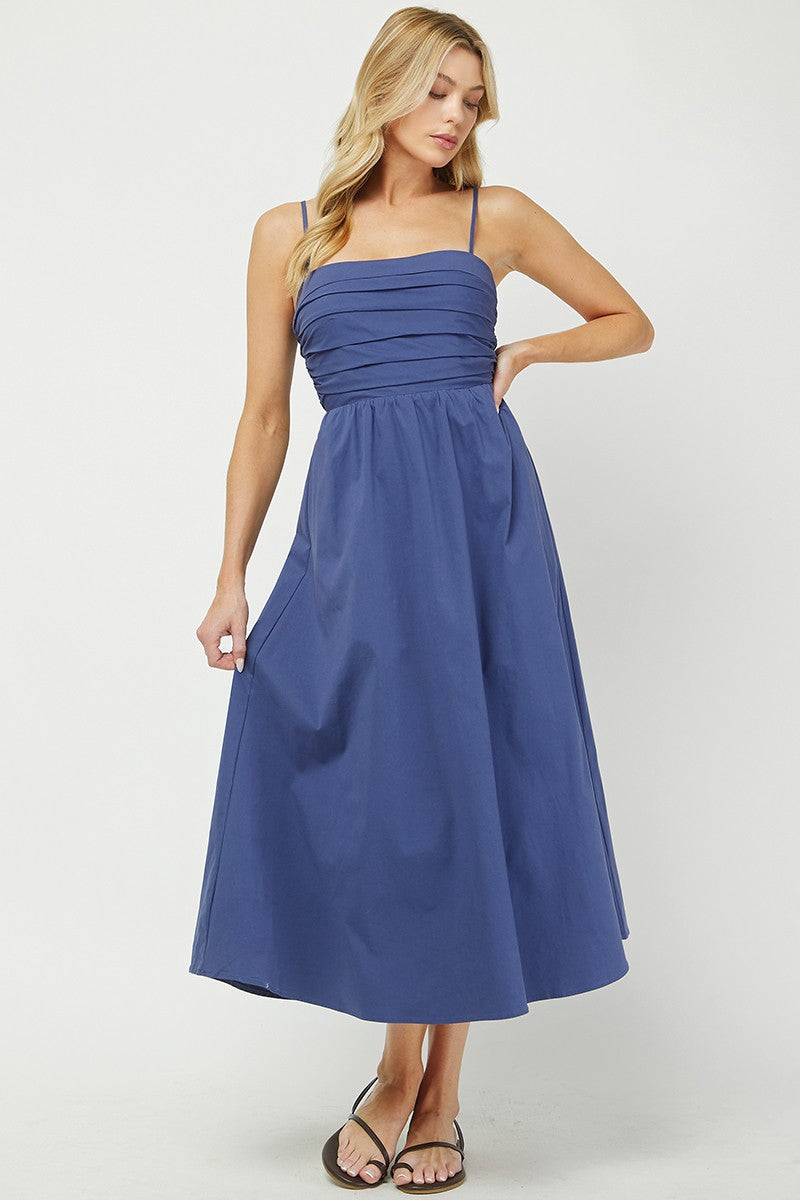 Navy Muse Maxi Dress