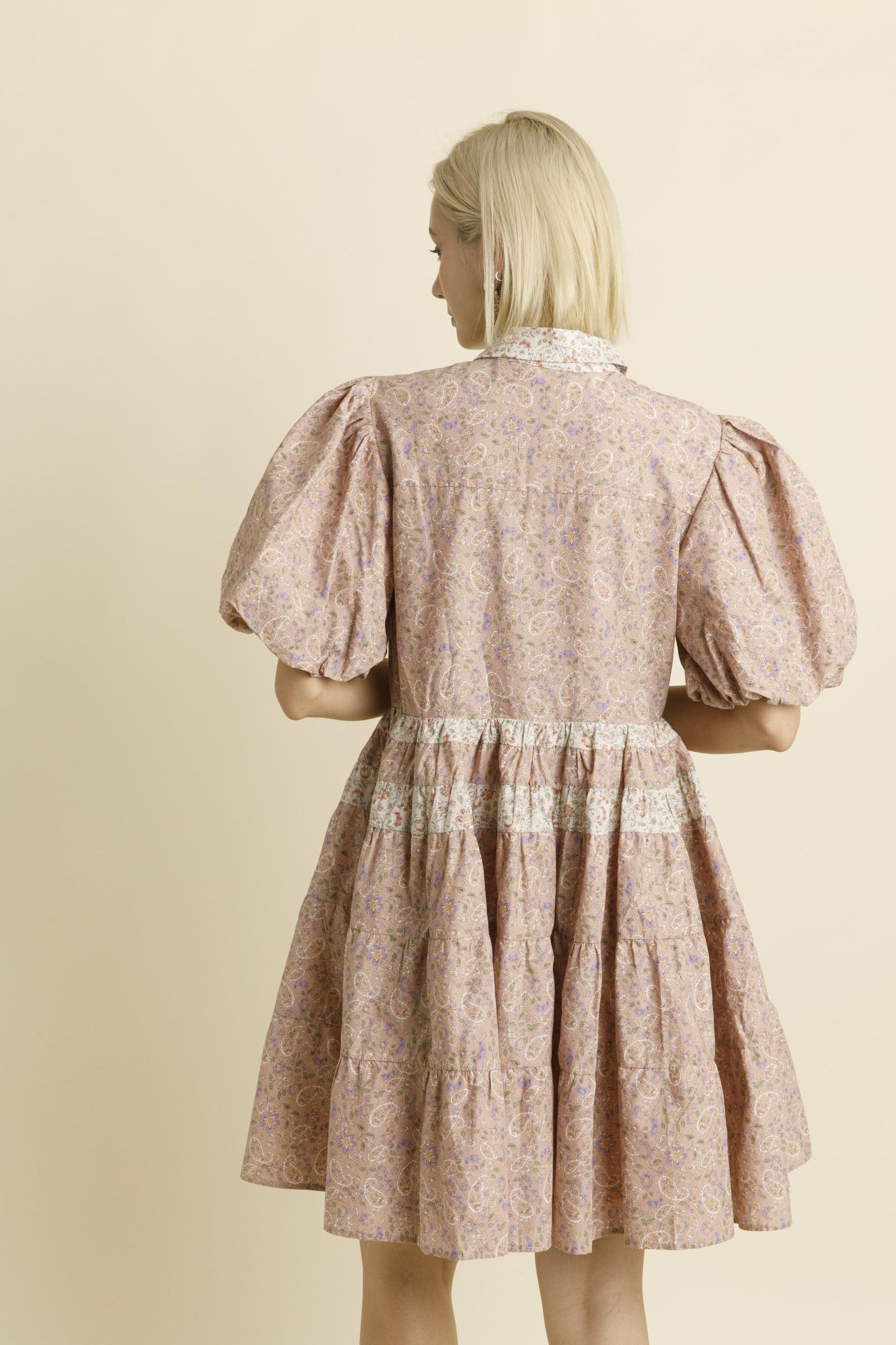 Blush Harmony Midi Dress