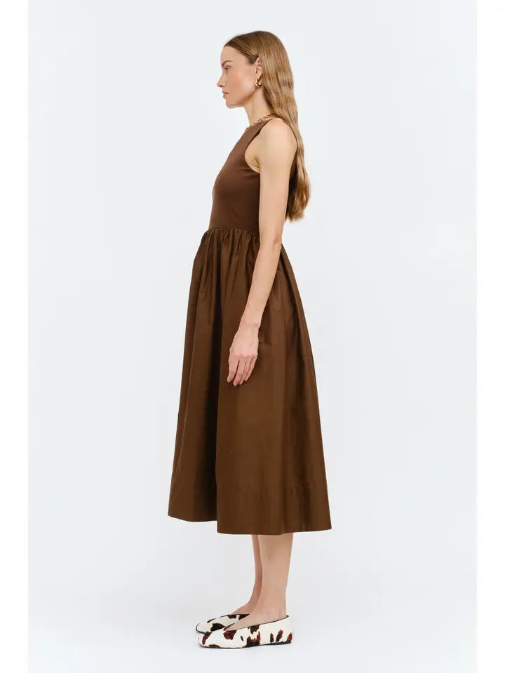 Lyon Brown Dress