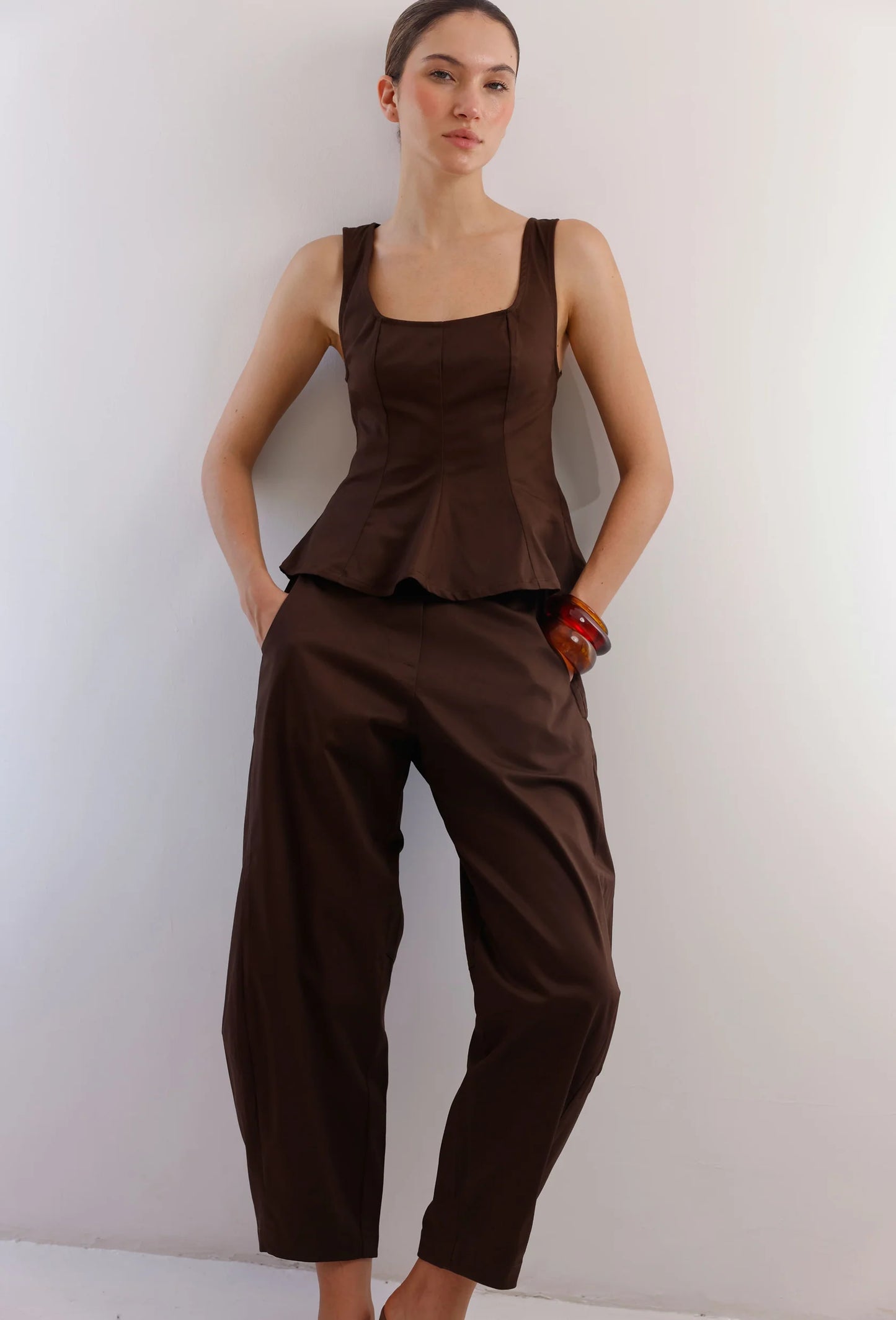 Mabel Pant - Brown