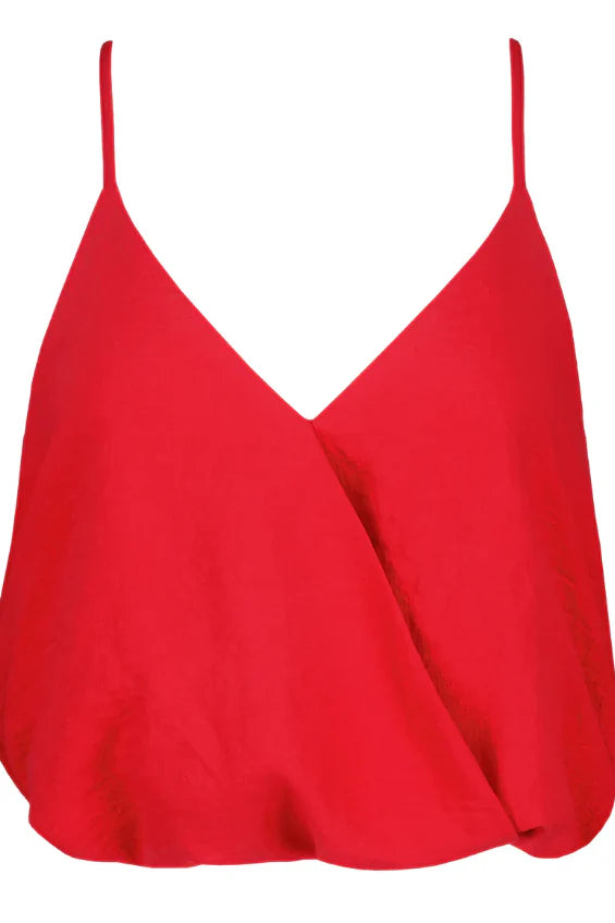 Free Spirit Bubble Top - Cherry