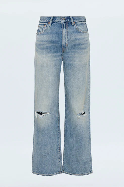 Hendrix High Rise Baggy Jean - Apprentice Distressed