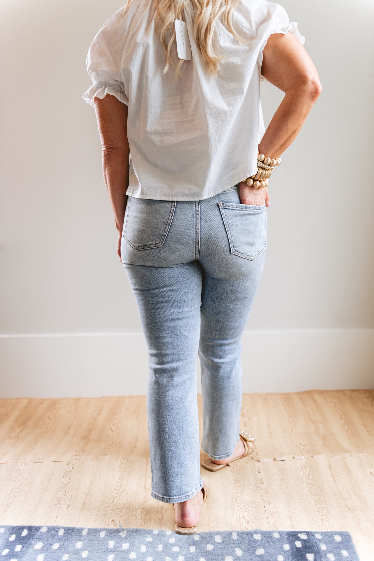 Shy Girl High Rise Crop Flare - Miracle