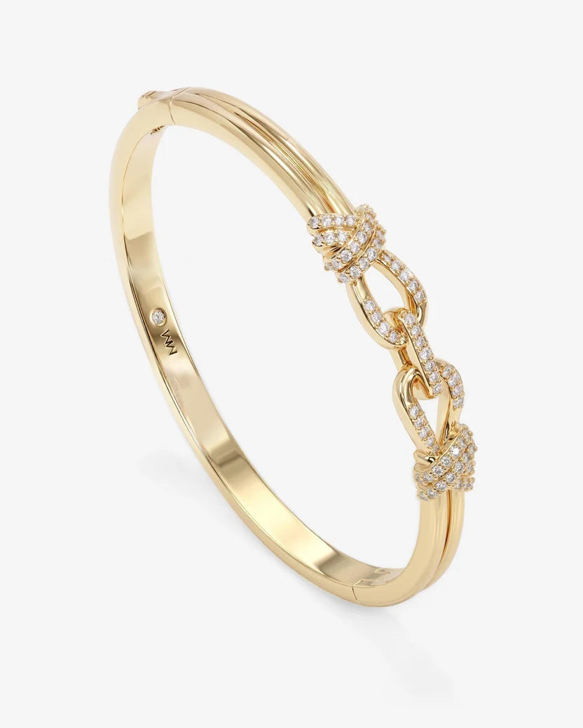 Knot Cuff Bracelet 6.5