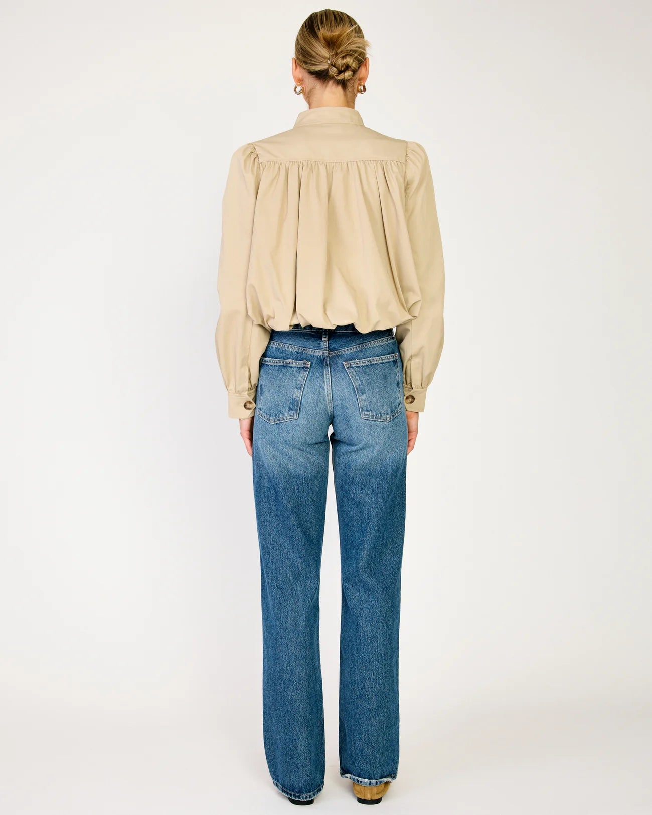 Hemlock Gathered Trench Jacket