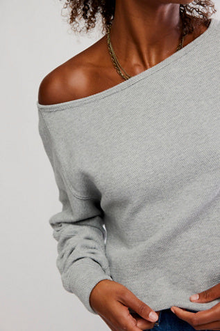 Jess Long Sleeved - Heather Grey