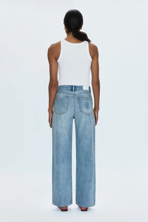Hendrix High Rise Baggy Jean - Apprentice Distressed
