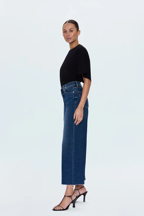 Pistola Lana High Rise Ultra Wide Leg Crop - Broadway