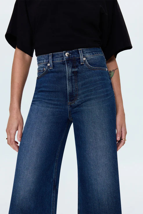 Pistola Lana High Rise Ultra Wide Leg Crop - Broadway