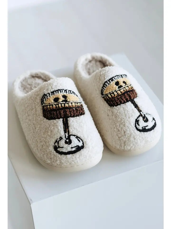 Martini Party Slippers