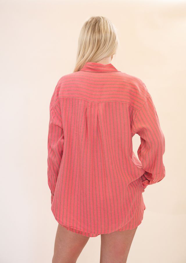 The Perfect Striped Button Up - Gelato