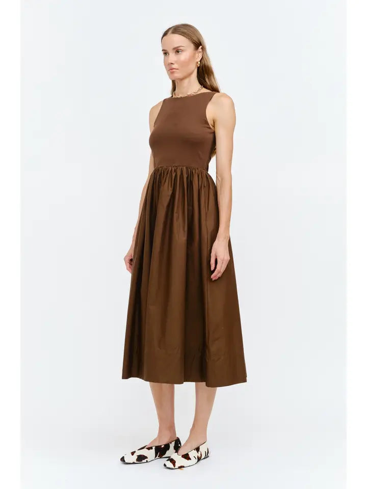 Lyon Brown Dress