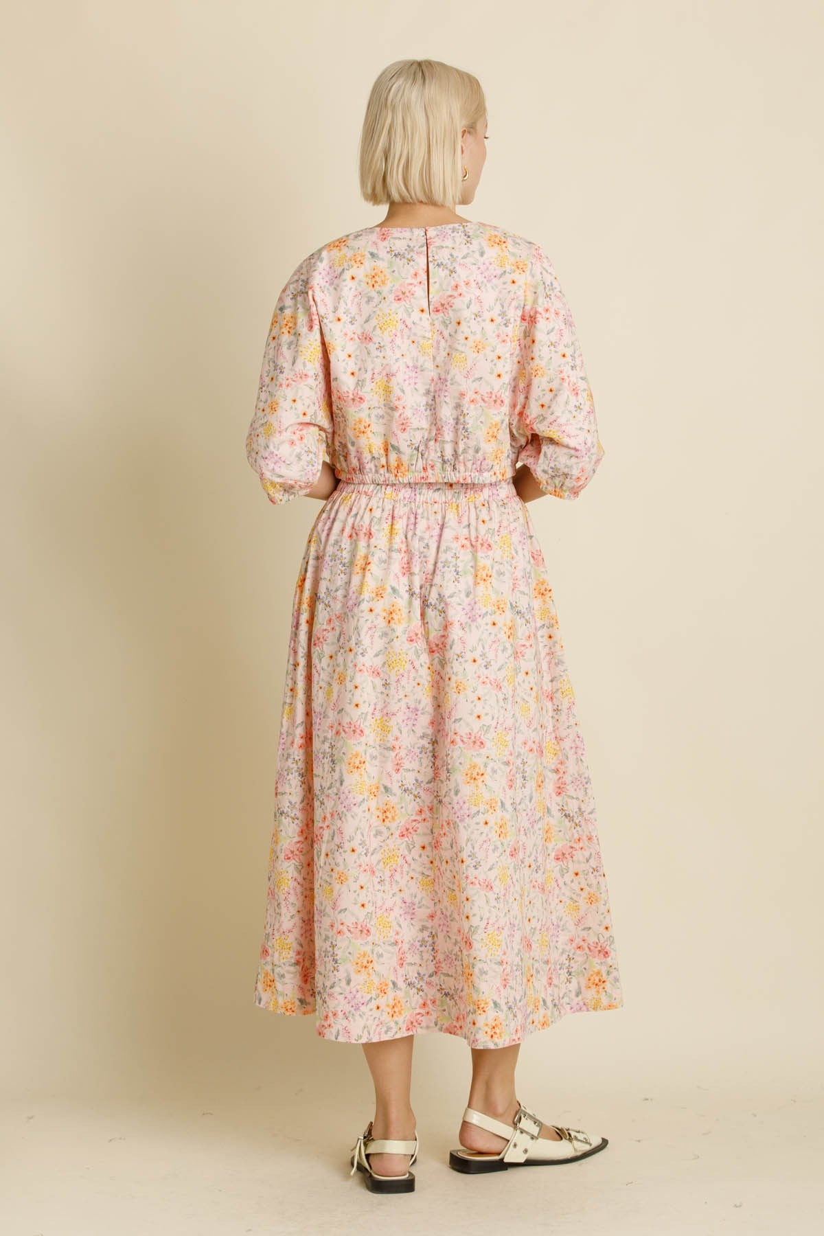 Blossom Breeze Midi Skirt