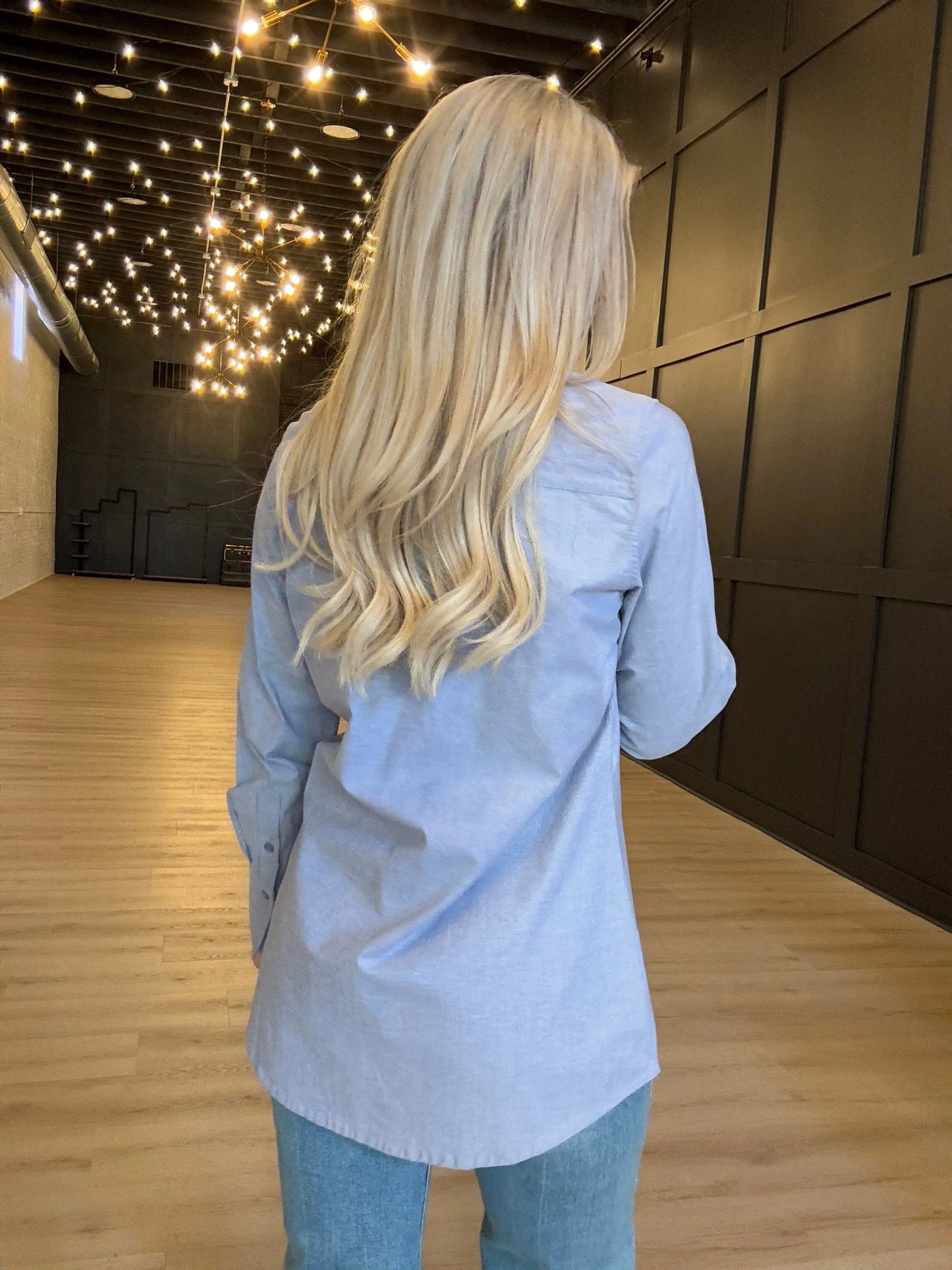 AUSTIN Relaxed Button Down Oxford - Blue