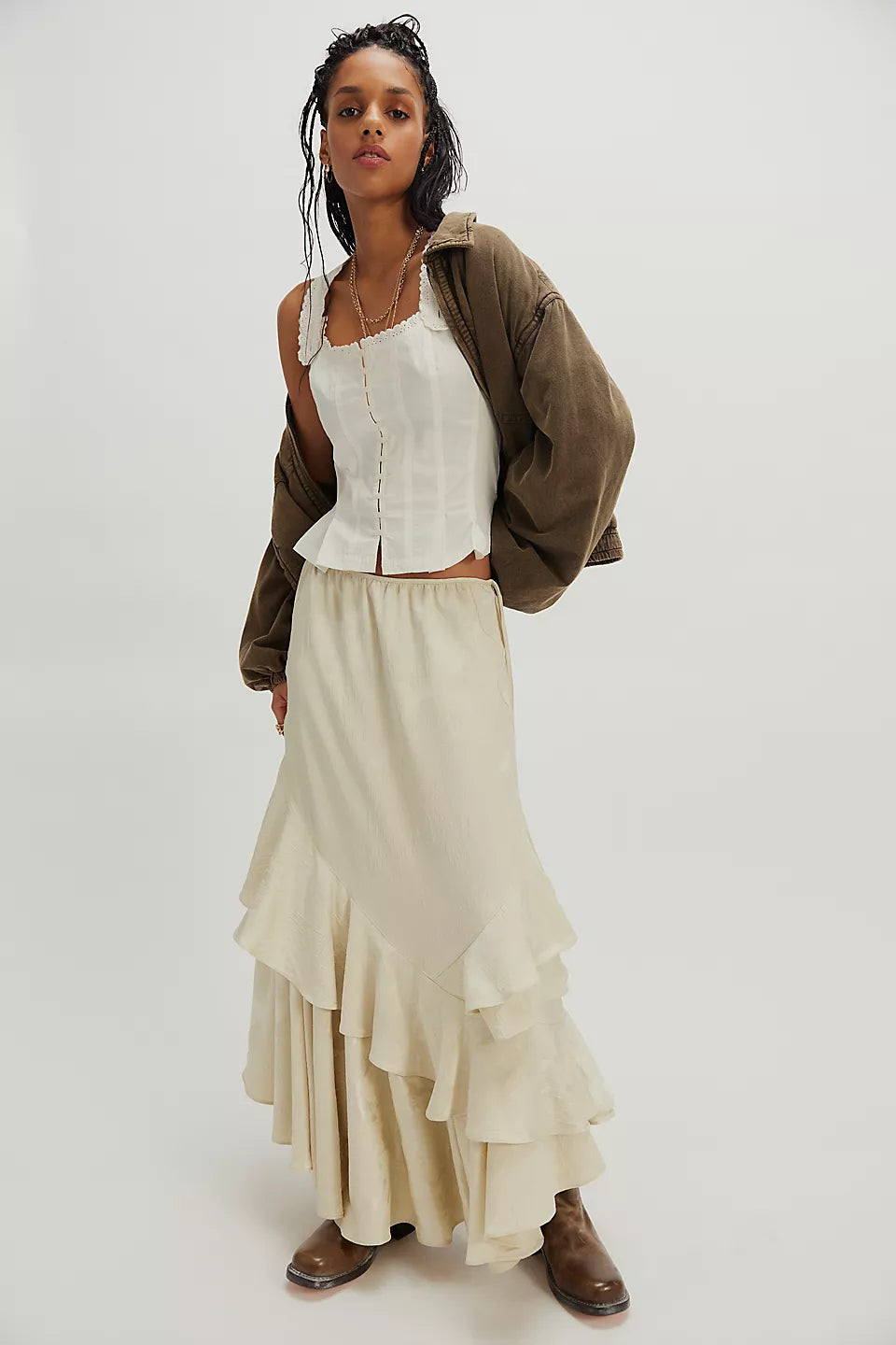 Bridgette Corset Top Soli