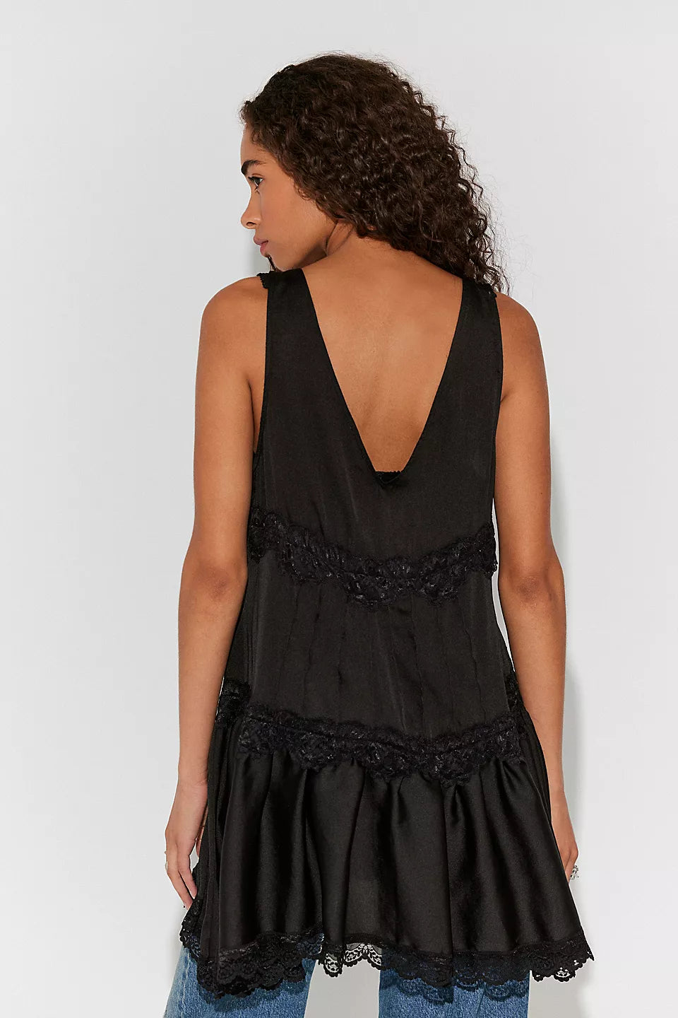 Free People In the Groove Mini Slip