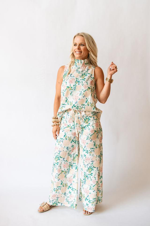 Floral Frenzy Top