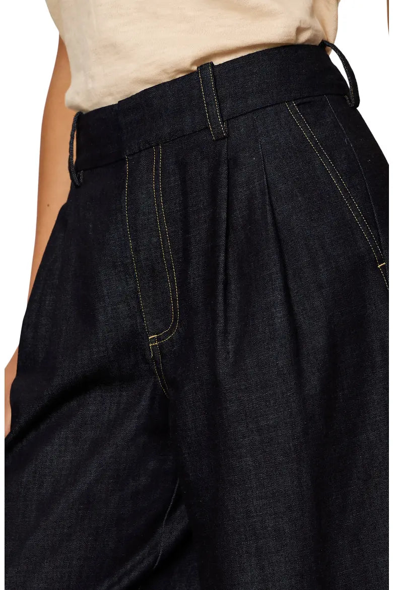 Balloon Denim Trouser - Slow Motion