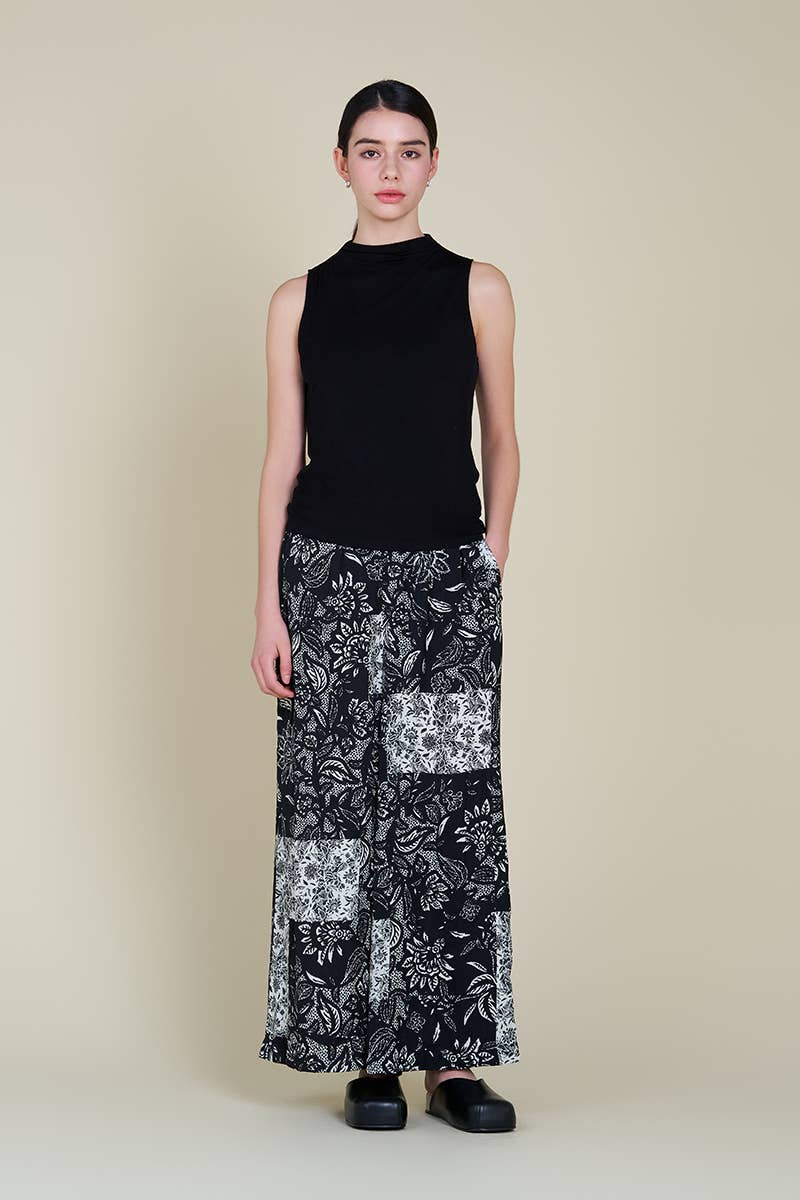 41747 - MOCK NECK MODAL TANK