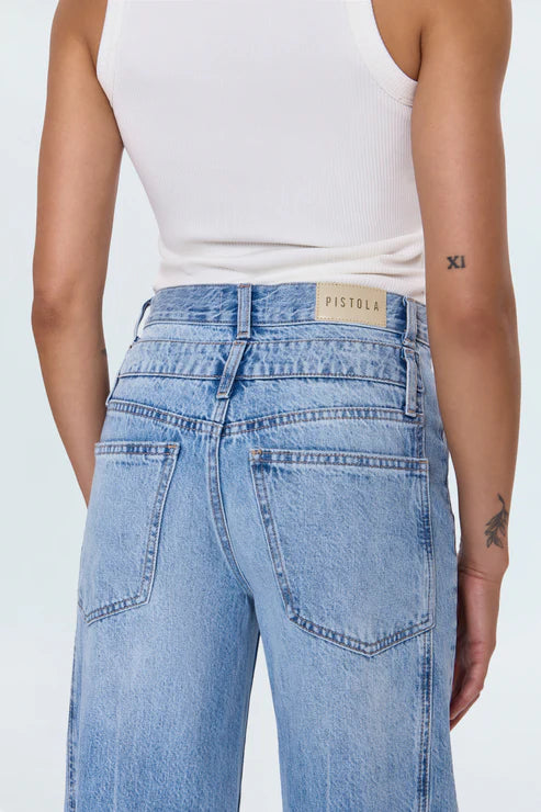 Pistola Caleb High Rise Stacked Waist Jean - Era