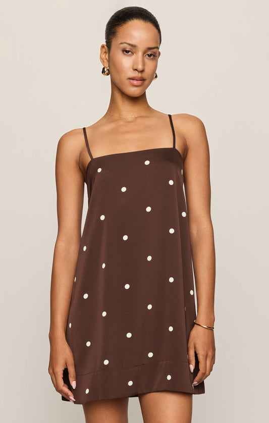 Maude Dot Mini Dress