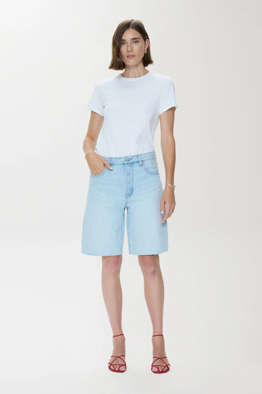 Pistola Nolan Relaxed Straight Cut Off - Postcards Vintage