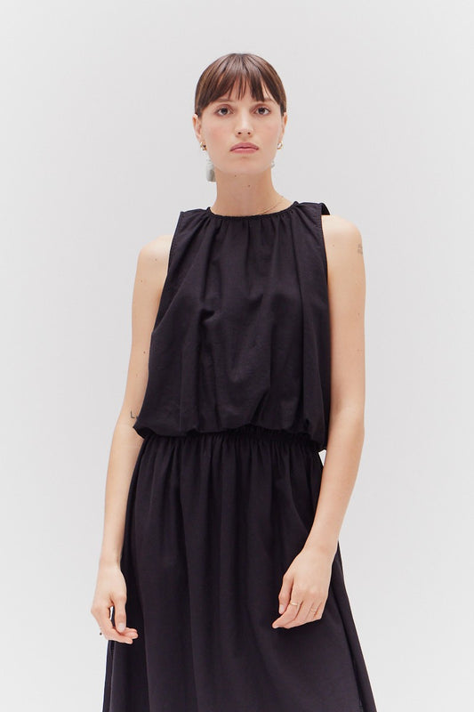 Black Bubble Top