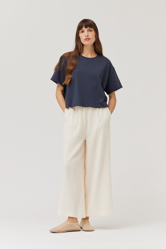 Ink Oversized Soft Jersey Top