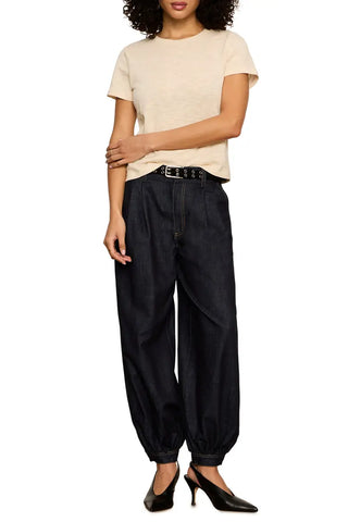 Balloon Denim Trouser - Slow Motion
