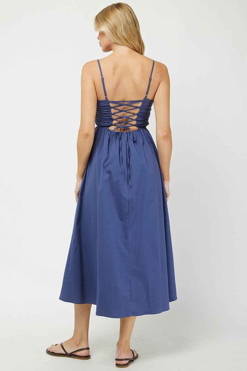 Navy Muse Maxi Dress