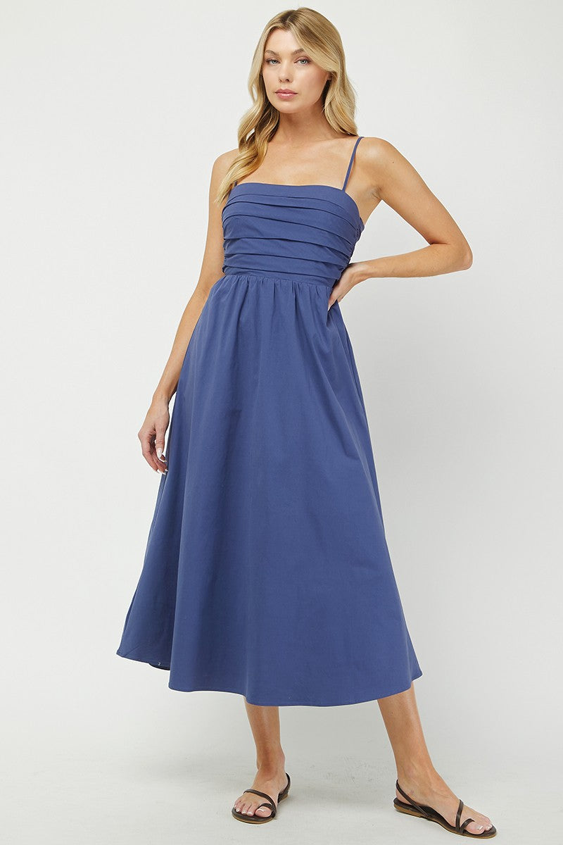 Navy Muse Maxi Dress