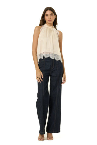 Celest Lace Top - Chalk