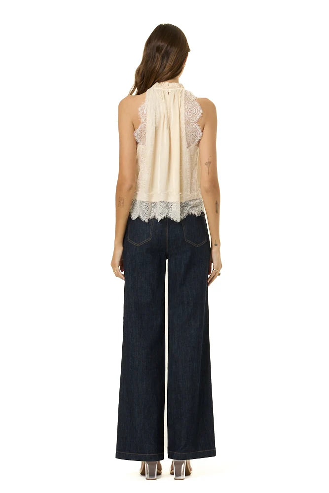 Celest Lace Top - Chalk