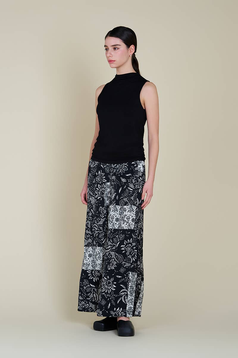 41747 - MOCK NECK MODAL TANK