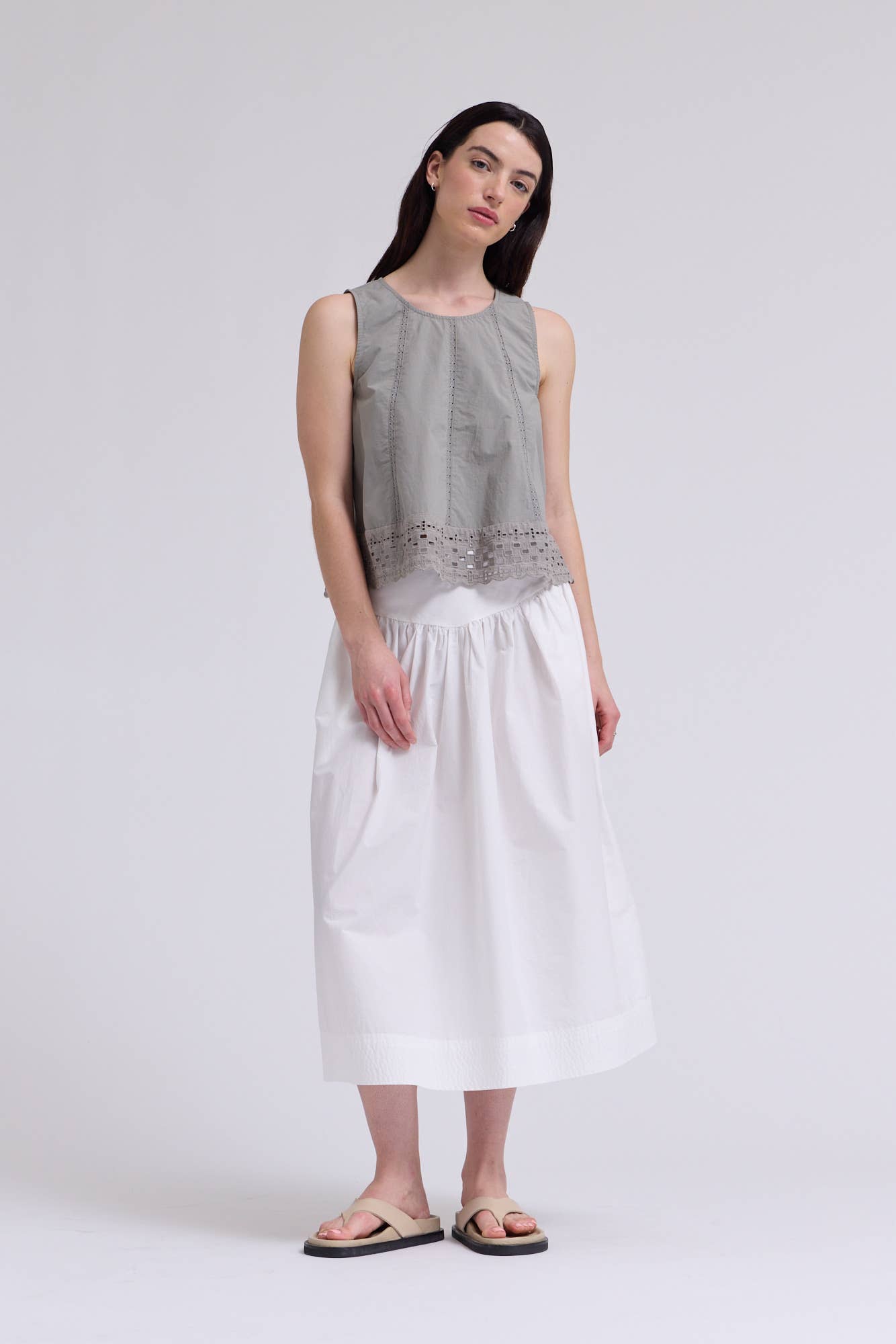 LACE INSET TANK