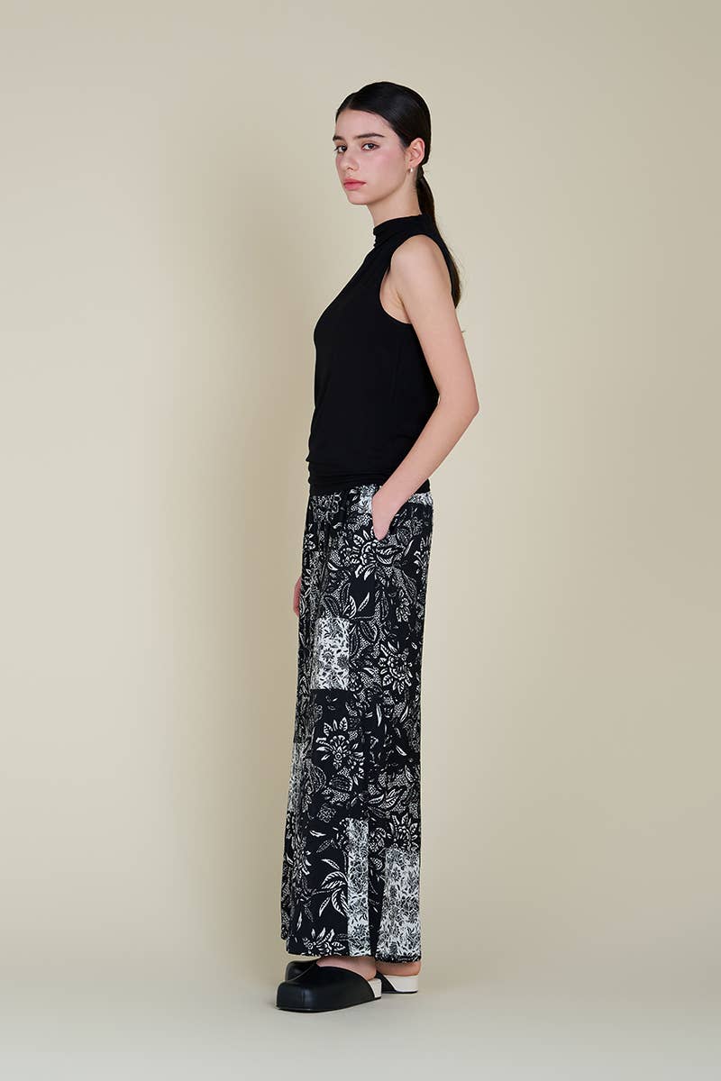 41747 - MOCK NECK MODAL TANK