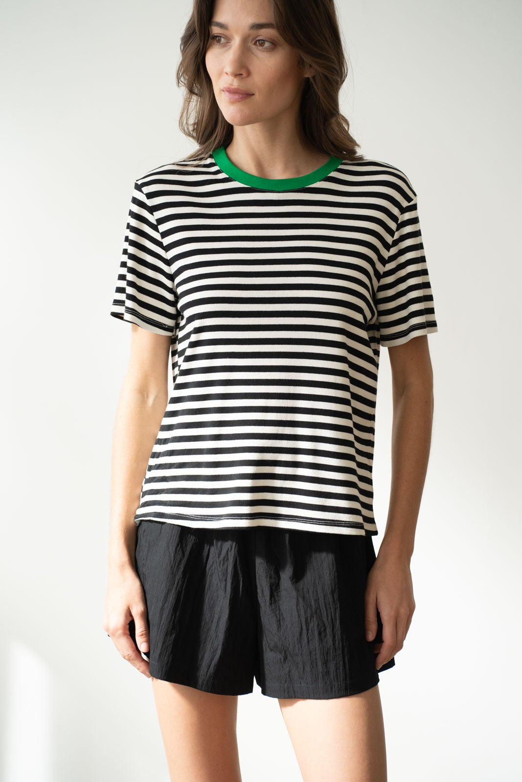 Black & White Striped T-Shirt