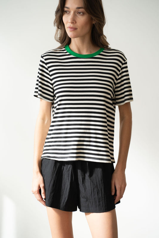 Black & White Striped T-Shirt