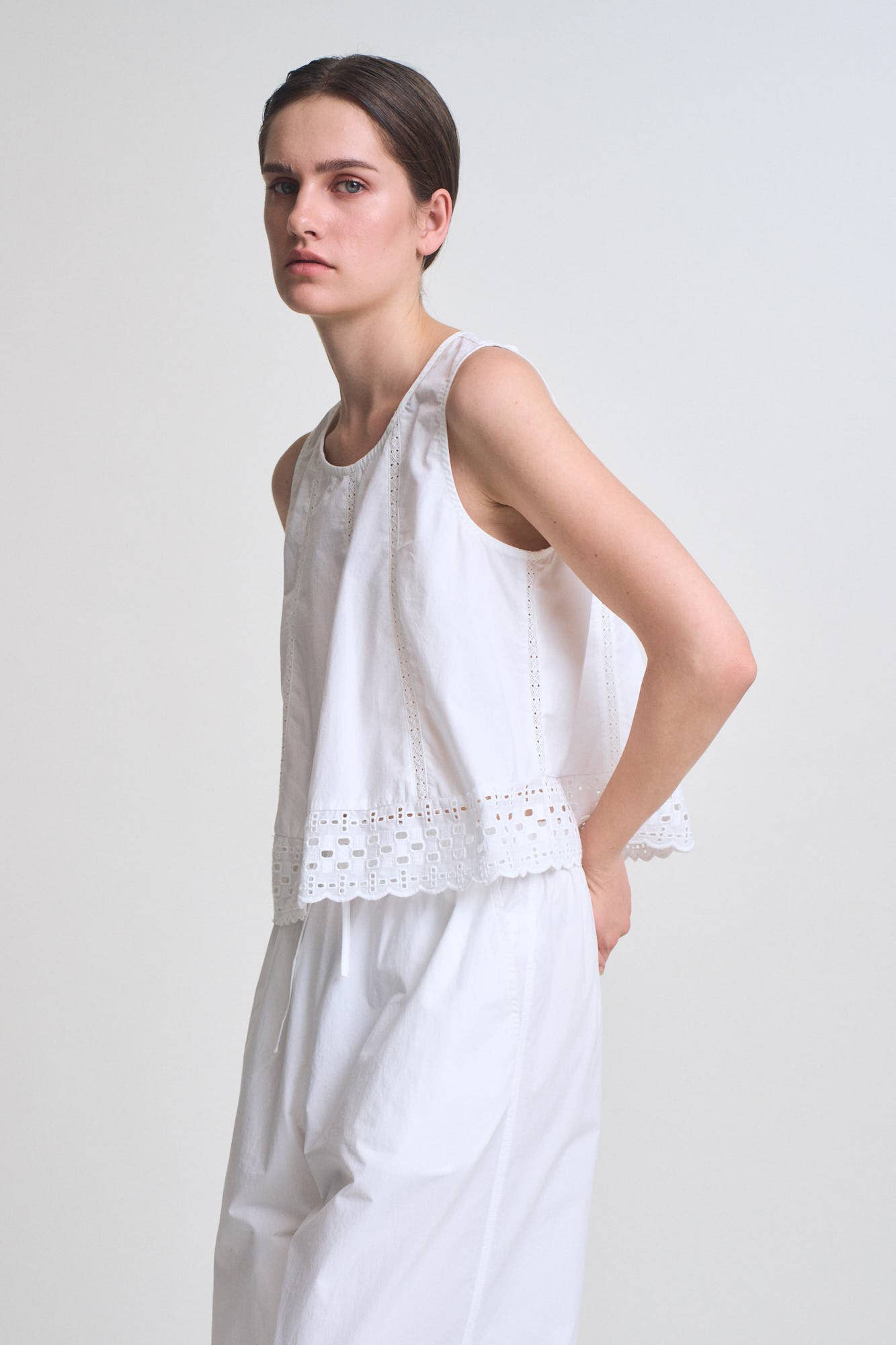 LACE INSET TANK