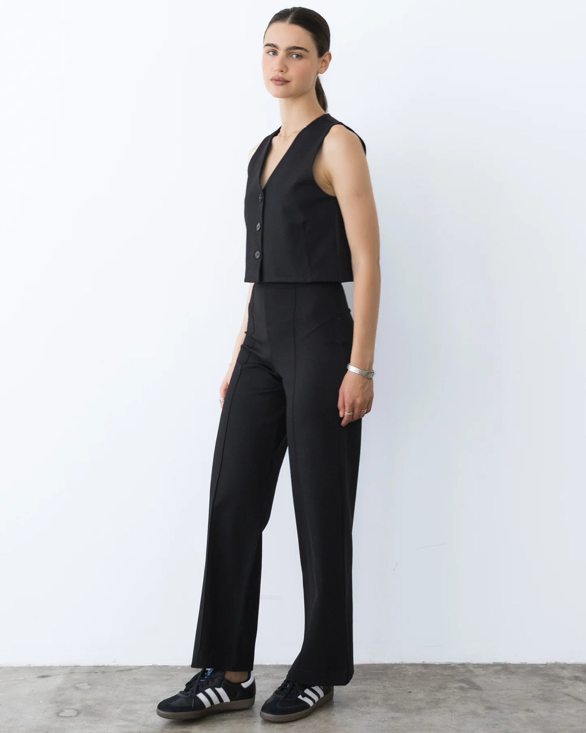 Ponte Knit Vest