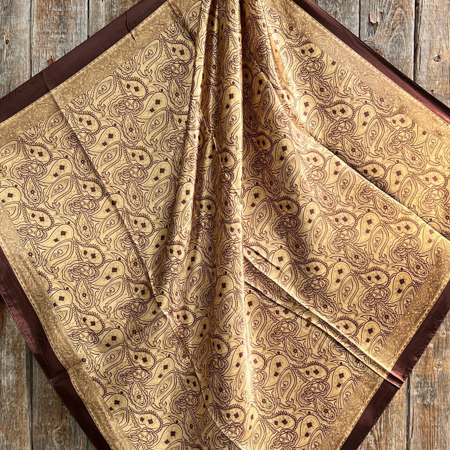 Earth Tones Paisley Wild Rag/Scarf