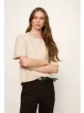 Perfect Sweater Tee - Heather Dark Bone