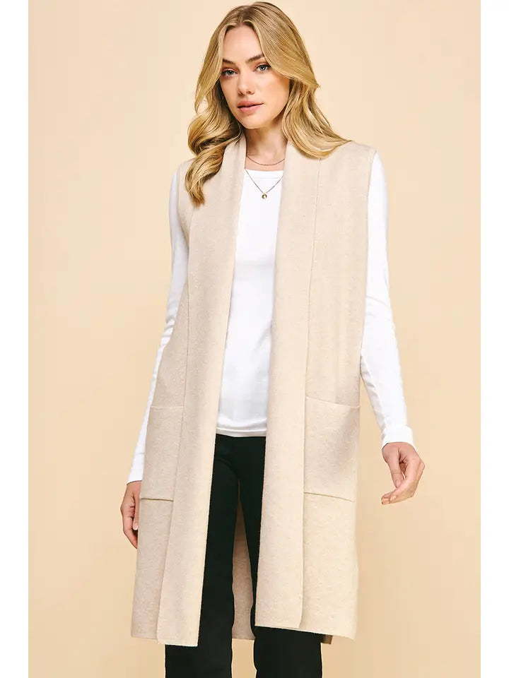 The Everly Long Vest