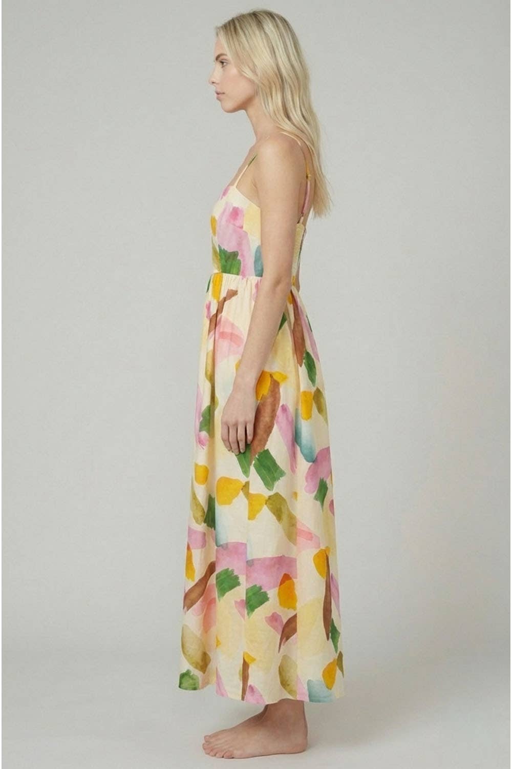 Nympha Bloom Maxi Dress