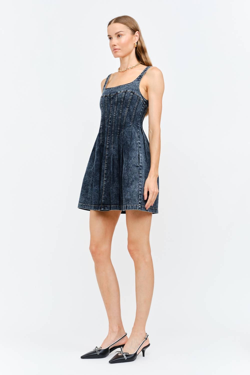 Emma Indigo Dress