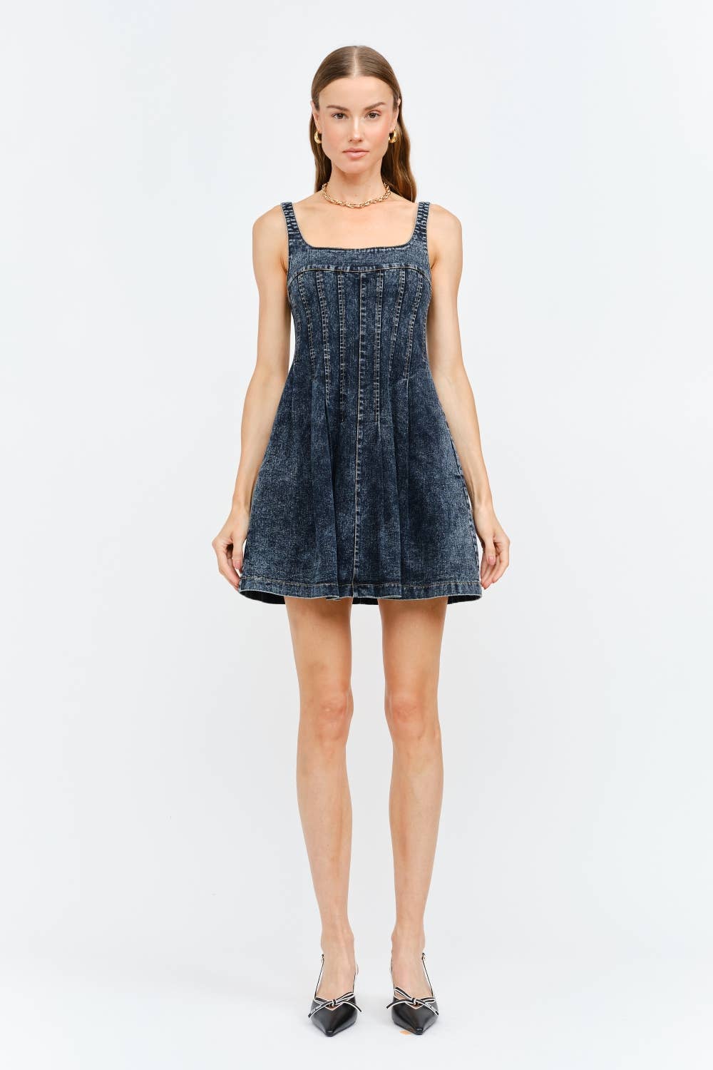 Emma Indigo Dress
